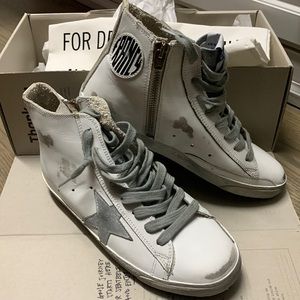 Golden Goose Francy Leather High-Top Sneaker
